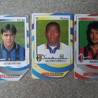 Schede telefoniche calciatori panini