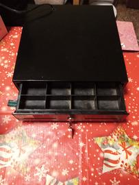 Registratore cassa e cassetto cassa