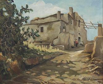 Leon giuseppe buono quadro dipinto
