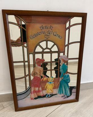 Specchio pubblicitario Antica Gelateria del Corso