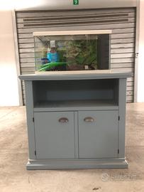 Acquario completo di mobiletto