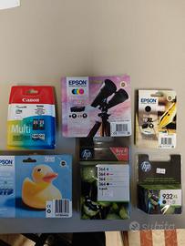 CARTUCCE EPSON CANON HP 