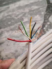 Cavi allarme telecamere telefonia rete