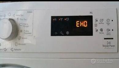 Errore EHO / EH0 Asciugatrice Electrolux