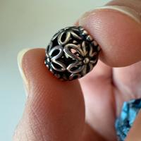 Charm argento Pandora  fiori