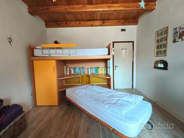 Cameretta Clever con letto a castello