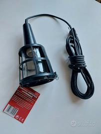 Lampada portatile nuova con cartellino