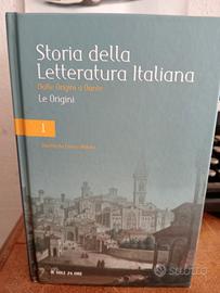  collana di libri la letteratura italiana 