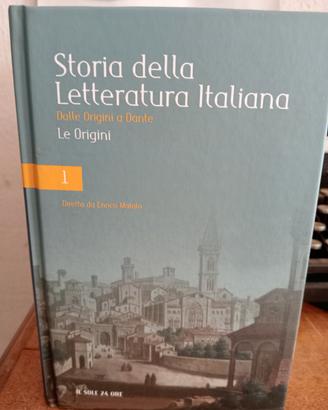  collana di libri la letteratura italiana 