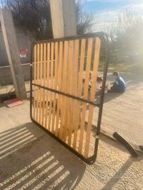 Rete meterasso con doghe