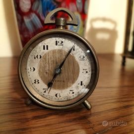 Sveglietta Zenith anni 30/40 in ottone.