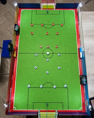 Campo subbuteo luci e schermo