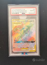 Pokemon Moltres Zapdos Articuno GX PSA 10 POP13