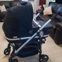 Trio Inglesina Trilogy jeans telaio scuro.