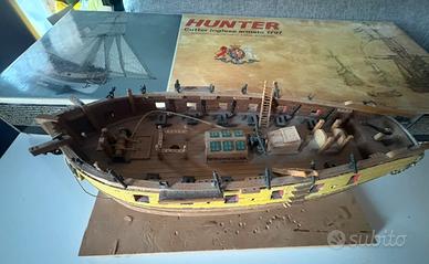 Modellino Hunter nave 1797 vintage