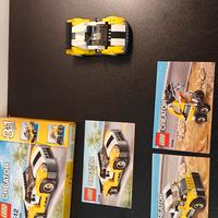 LEGO Creator 31046 3-in-1 Auto Sportiva Gialla