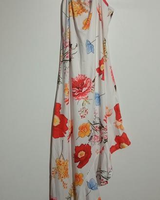 Abito lungo floreale - Donna