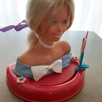 Testa bambola da pettinare e parlante