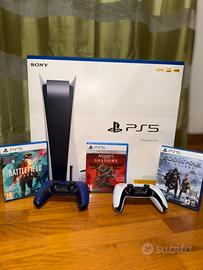 PlayStation 5 con lettore disco
