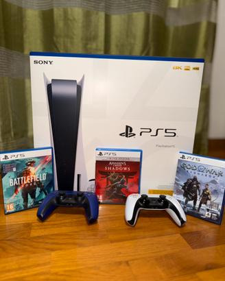PlayStation 5 con lettore disco