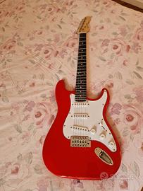 Chitarra Elettrica SoundSation Rider GP Rossa e Bi