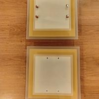 Plafoniera luce da parete