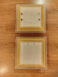 Plafoniera luce da parete