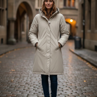 🧥 Woolrich Luxury Parka - Beige Sabbia
