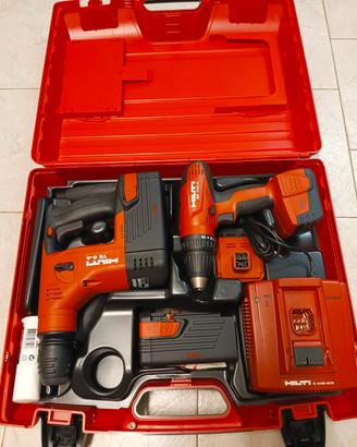Tassellatore con avvitatore Hilti 