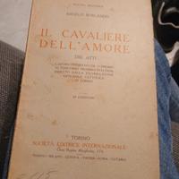 Libro Antico Teatro 1924 - Il Cavaliere dell'Amore