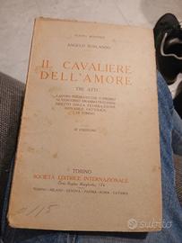 Libro Antico Teatro 1924 - Il Cavaliere dell'Amore