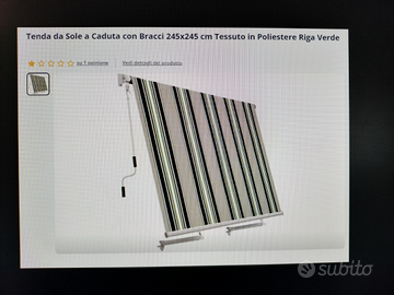 Tenda -Venduto-