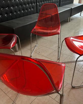 Sedie  di design in policarbonato