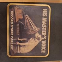 Record & Tape Care Kit della His Master's Voice
