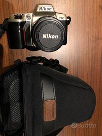 NIKON F-60S+obiettivo 35-80mm+tracolla imbott
