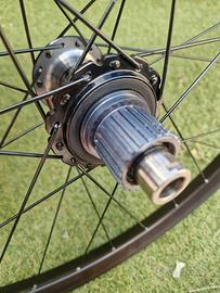 ruota posteriore 12x148 27.5 shimano xtr