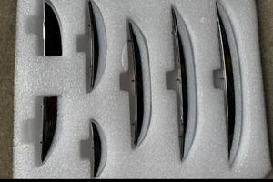 kit completo cromature griglia anteriore Alfa Mito