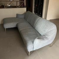 Divano 3 posti con chaise longue