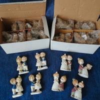 Figure SPOSI in resina - h cm. 7 - otto modelli