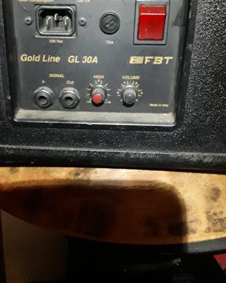 casse amplificate fbt  gl30