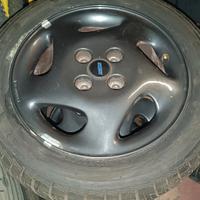 4 Cerchi con gomme per Punto gt