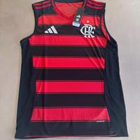Canotta ufficiale Adidas Flamengo con cartellino