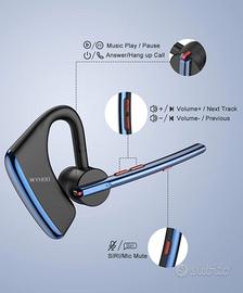 Cuffia bluetooth doppia connessione 
