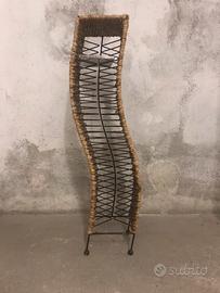 PortaCd ad elica in vimini