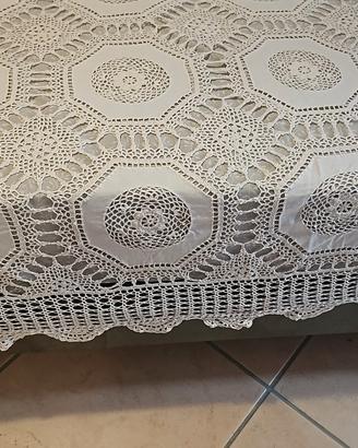 coperta uncinetto fatta tutta a mano