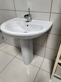 lavabo con colonna Dolomite