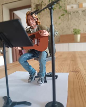 kurt Cobain ACTION FIGURE 2006 completa rara