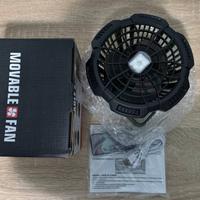 🌬️ Ventilatore Campeggio USB con Luce LED – Nuovo