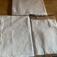 Completo matrimoniale tris in lino