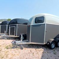 Trailer trasporto cavalli 2 posti Boeckmann